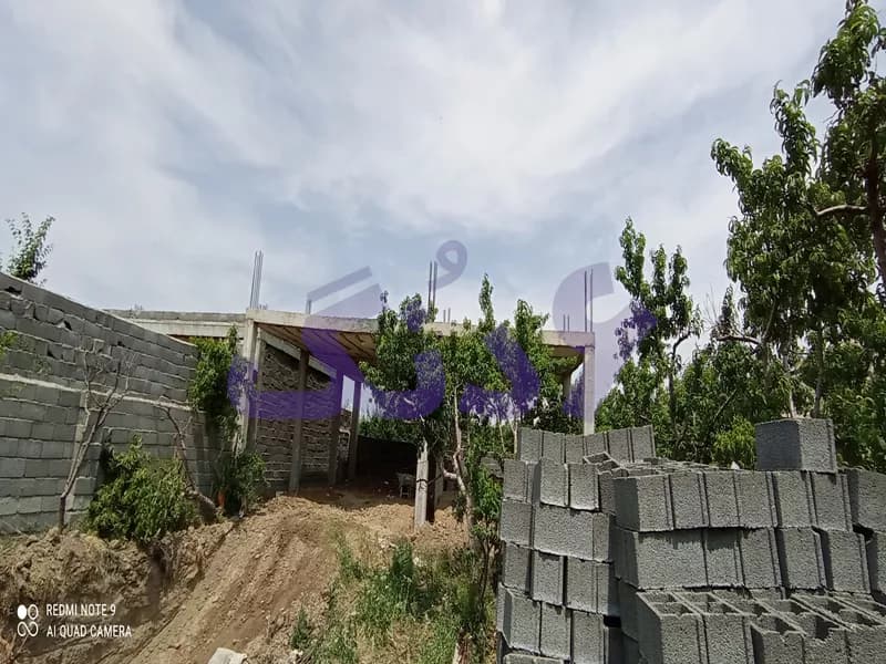 باغچه ویلای نیمه ساز در تهراندشت سرخاب