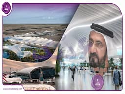128 میلیارد درهم برای فتح آسمان! بزرگترین فرودگاه جهان در دبی ساخته می‌شود