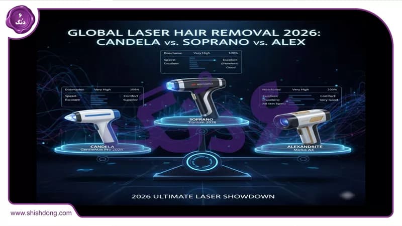 بهترین دستگاه لیزر موهای زائد ۲۰۲۶: کندلا در برابر سوپرانو در برابر الکس بهترین دستگاه لیزر موهای زائد ۲۰۲۶: کندلا در برابر سوپرانو در برابر الکس